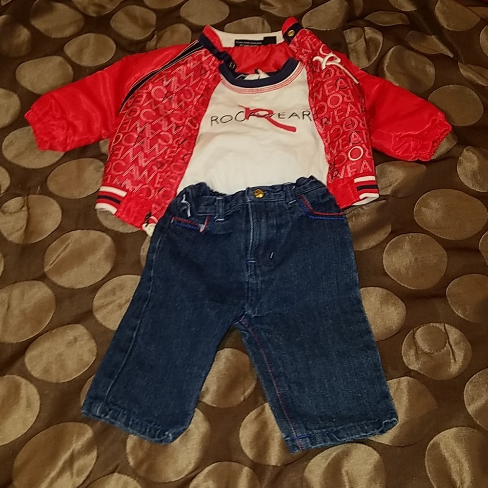 $SOLD$Toddler boys 3-6 month Rocawear outfit